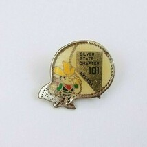 Silver State Chapter 101 Nevada Cowboy Lapel Pin - $6.31