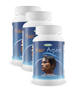 Hair Again - Hair Loss Supplements - 3 Bottles - £54.25 GBP