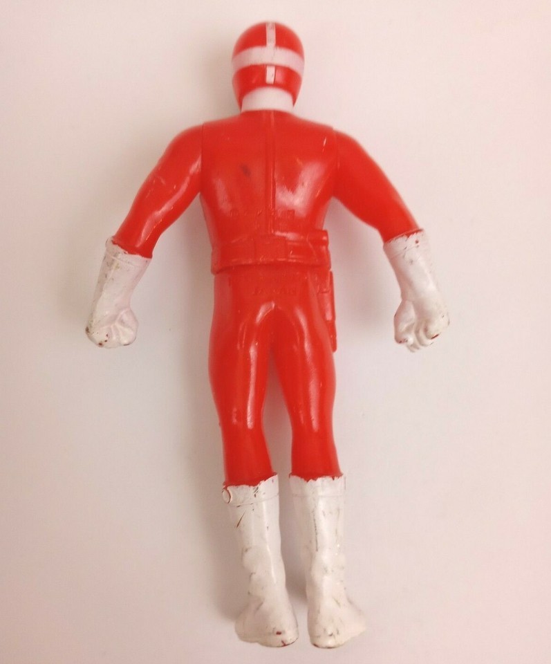 Vintage 1999 Bandai Power Rangers Lightspeed Rescue Red Ranger 5