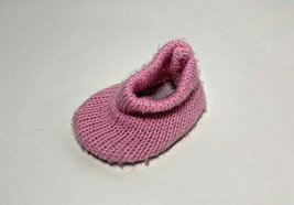 American Girl Bitty Baby Snuggly Sweater ONE left replacement shoe pink ... - $5.93