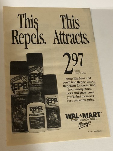 1992 Walmart Vintage Print Ad pa27 - £5.95 GBP