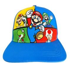 Mario Brothers Truckers Baseball Hat Cap Luigi Toad Yoshi Bowser Snapback - $39.99
