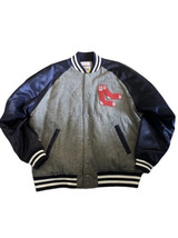 Men’s Mitchell &amp; Ness Boston Red Sox varsity jacket XL Cooperstown Collection - £185.68 GBP