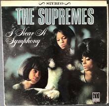 The Supremes &quot;I Hear A Symphony&quot; Vinyl Lp Record S 643 Motown Records Tested - £11.78 GBP