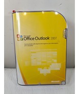 Microsoft Office Outlook 2007 w/ product key software CD-ROM Windows PC ... - $18.00