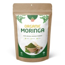 Organic moringa powder (Moringa Oleifera) -USDA Organic Moringa Leaf Powder-16Oz - £13.18 GBP
