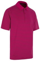 SALE Proquip Mens Pro Tech Feeder Stripe Golf Polo Shirt. M to XXL. Fush... - $31.05
