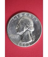 1963 Uncirculated Type B Reverse George Washington Quarter Exact Coin OC... - $25.44 CAD