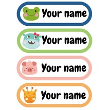 180 Custom Name Stickers. (1.8 x 0.6) Personalized Waterproof Name Lab... - £5.36 GBP