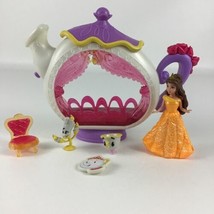 Disney Princess Belle Enchanted Dining Room Playset Tea Pot Beauty Beast Toy - $18.76