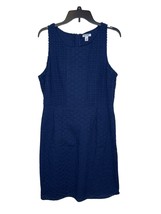Old Navy Women&#39;s Dress Short Fully Lined Sleeveless Scoop Neck Cotton Bl... - $19.79