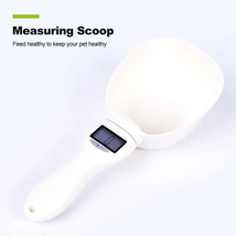 Electronic Measuring Tool Dog and Cat Feeding Bowl Measuring Spoon Pet Food Scal - £20.06 GBP