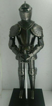 Miniature Medieval Armor Suit with Sword Best Decorative Combat Armor Su... - £227.68 GBP