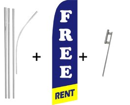 For Rent Quantity 5 Super Flag & Pole Kits - £166.17 GBP