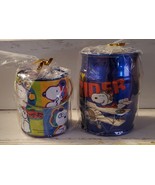 Vtg Snoopy Flying Ace Japanese metal banks from Japan DENZ Creart - lot ... - $45.09 CAD