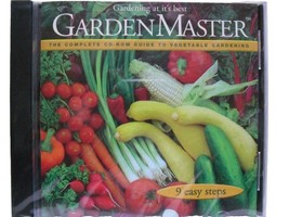 Garden Master, the complete CD-Rom guide to vegetable gardening - £11.97 GBP