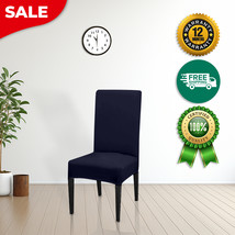 Anyhouz Chair Cover Navy with Anti-Dirt and Waterproof Elastic Material ... - $326.19 MXN
