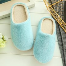 Slippers Women Indoor House plush Soft Cute Cotton Slippers Shoes Non-slip Floor - £12.97 GBP