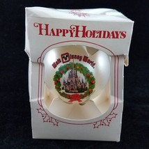 Vintage 1980s Walt Disney World Magic Kingdom Christmas Ornament Theme Park - $19.79