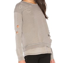 Generation Love Revolve grey Viola distressed sweatshirt extra small MSRP 165 - £32.06 GBP