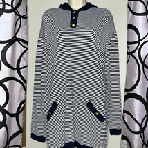 Vintage St. John Collection by Marie Gray Hooded Tunic Sweater - Size Large - £50.09 GBP
