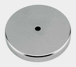 Master Magnetics .283 in. Ceramic ROUND BASE MAGNET Silver 16 lb. Pull 1pk 07216 - £17.98 GBP