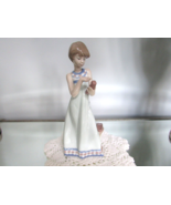Lladro 5607 Calling a Friend Figurine Daisa 1989 8&quot;H Spain - $998.20 MXN