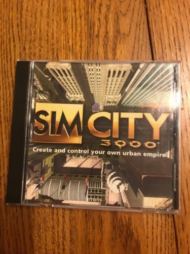 Sim City 3000 PC Video Game CD-ROM 2000 EA Tested Ships N 24h - $23.74