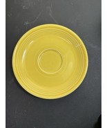 Fiesta Ware 6” Yellow Saucer Homer Laughlin VVA Mark Lead Free USA - $281.24 MXN
