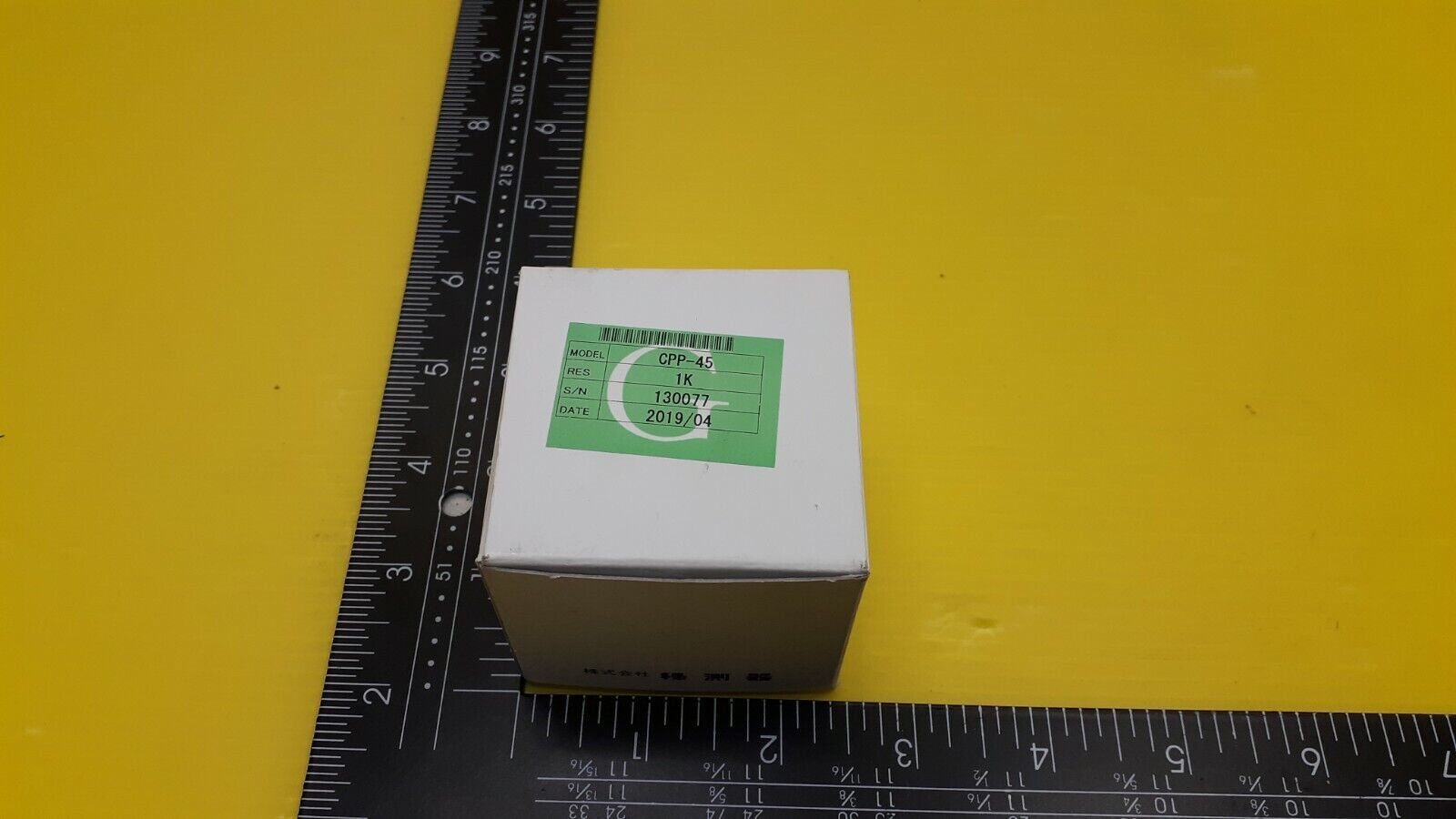 Midori Precisions CPP-45 multi-turn potentiometer res. 1k ohms NEW - $495.00
