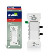 Leviton Lever Edge 15 Amp Single Pole Rocker Switch, 10-Pack, E5601-MW, ... - €40,68 EUR
