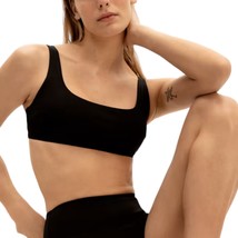 Everlane The Square Neck Bikini Top Black New XL - £21.88 GBP