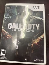 NINTENDO Wii CALL OF DUTY BLACK OPS VIDEO GAME - COMPLETE - TESTED! - $6.12