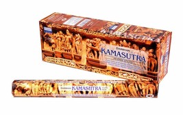 Darshan Kamasutra Incense Sticks Natural Fragrance AGARBATTI 6 Pack Of 20 Sticks - £14.55 GBP