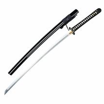Munetoshi T10 Clay Tempered Steel Handmade Samurai Katana Sword Musashi ... - £109.97 GBP