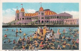 Saltair Pavilion Great Salt Lake Utah UT Postcard - £2.38 GBP
