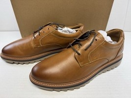 Johnston &amp; Murphy Men's Braydon Plain Toe Tan Full Grain, 10 M - $58.20