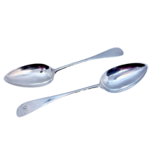 2 Scottish Provincial Silver Table Spoons Edward Livingstone Dundee Scot... - £263.92 GBP