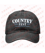 COUNTRY FEST WISCONSIN 2024 Denim Hat Cap - $41.62 CAD