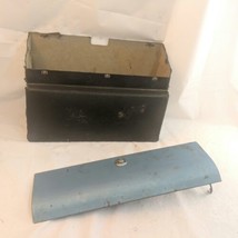 1963 Oldsmobile Cutlass F85 Blue Glove Box Compartment Door and Dash Insert OEM - $46.77