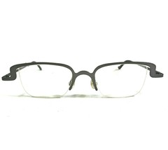 Theo ANTOINE 22 Eyeglasses Frames Gray Modernism Half Rim 41-19-140 - £294.12 GBP