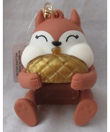 Bath &amp; Body Works SQUIRREL with LIGHT-UP ACORN PB Holder gold clip-on - $39.31 CAD
