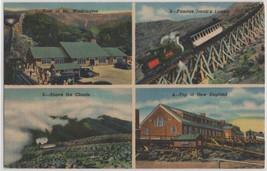 White Mts NH-New Hampshire, Scenes at Mt. Washington, c1951, Vintage Postcard - £5.61 GBP