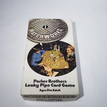 VTG Waterworks Leaky Pipe Card Game #770 Parker Brothers 1972 Age 8+ Com... - £17.50 GBP