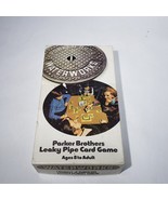 VTG Waterworks Leaky Pipe Card Game #770 Parker Brothers 1972 Age 8+ Com... - £17.49 GBP