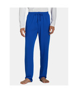 Athletic Works Men&#39;s Jersey Sleep Pants LARGE Pajama Lounge Royal Blue P... - €14,75 EUR