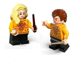 NEW Harry Potter Lego Hannah Abbott &amp; Cedric Diggory Hufflepuff Holiday ... - $13.46