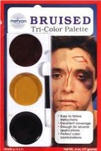 Mehron Tri Color Bruised  Makeup Palette - £7.18 GBP