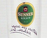 Sunner Kolsch Signature Tall 0.2 Liter Glass by Rastal Fine Glassware - $21.73