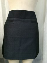 Ann Taylor Loft Women&#39;s Skirt Blue SHimmer A-Line Fully Lined Size 4P NWT - £32.57 GBP